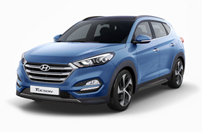  Hyundai Tucson  -  Ara Blue