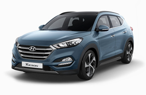  Hyundai Tucson    Ash Blue